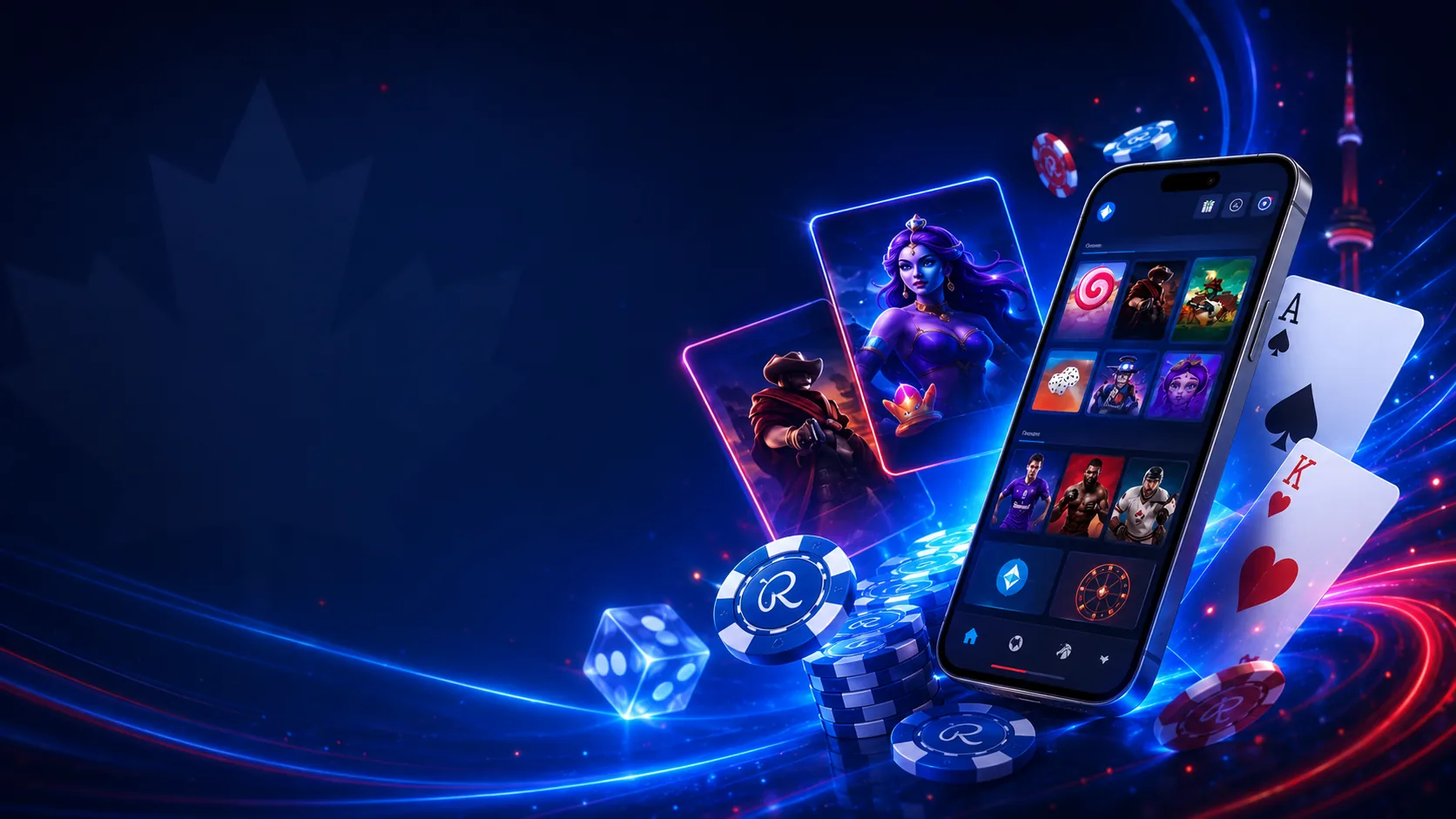 Rainbet casino lobby banner