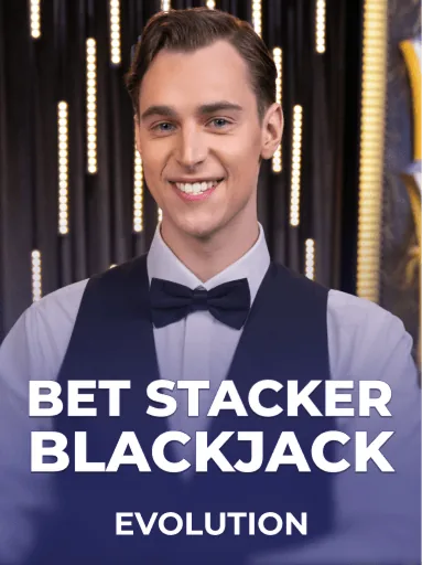 Bet Stacker Blackjack casino game tile