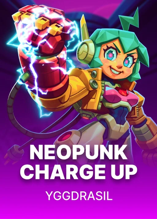 Neopunk Charge Up casino game tile